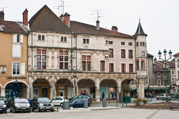 Place Duroc à Pont à Mousson